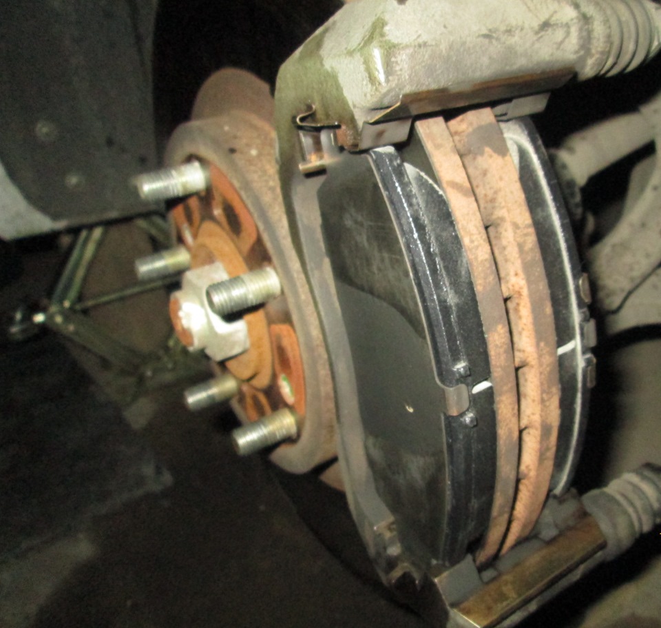 тормозные колодки kashiyama — Honda Accord (7G), 2,4 л, 2003 года ...