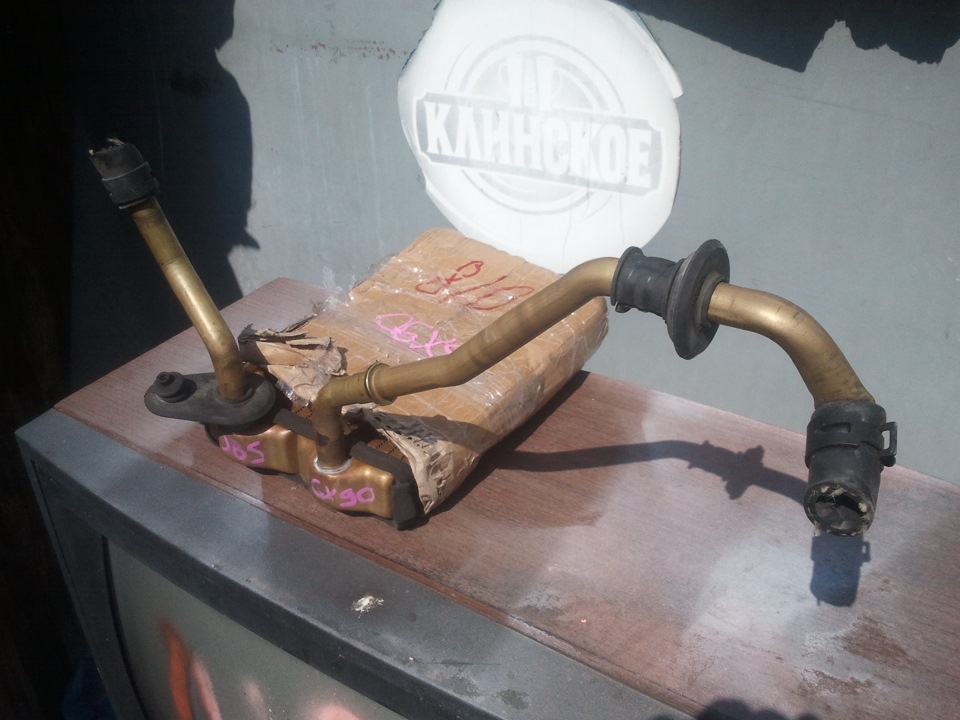 Замена печного радиатора в салоне — Toyota Mark II (90), 2,5 л, 1995 ...