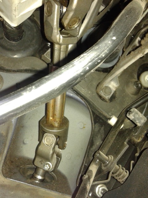 Ремонт телескопического соединения рулевого вала — Opel Vectra B, 2 л ...