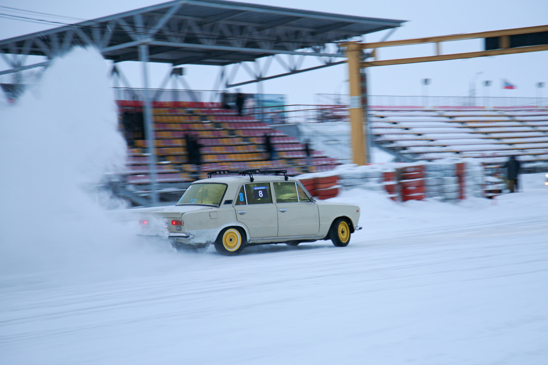 ваз 2101 winter drift