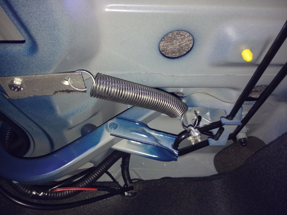 открывание багажника солярис