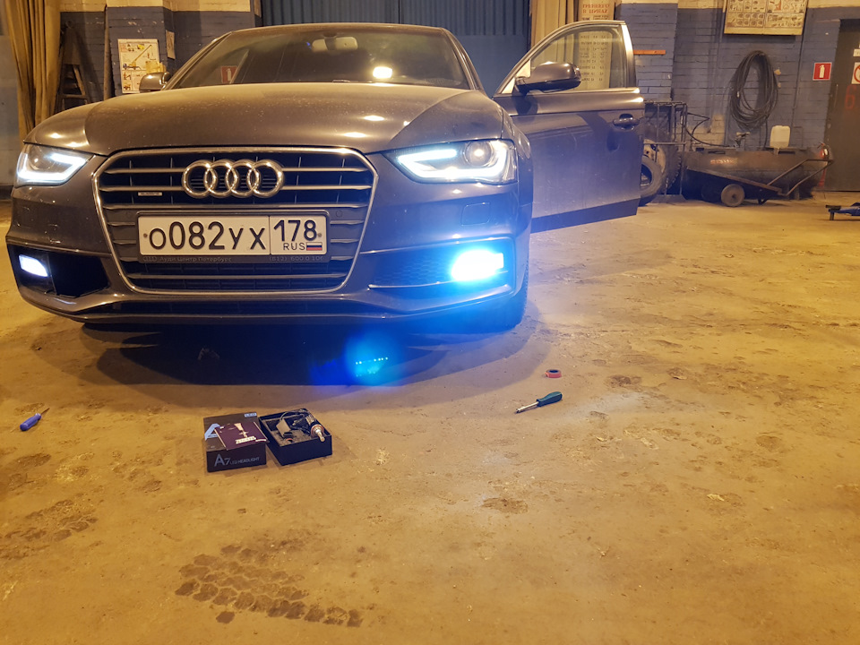 Плохо светят фары audi a4 b5