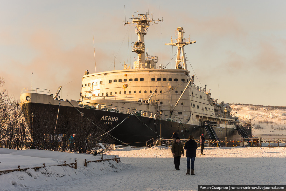 Фото атомный ледокол ленин