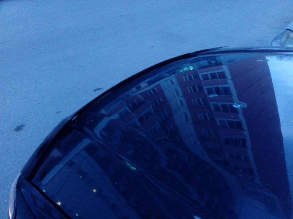 Дефлектор капота — Subaru Legacy Outback (BE, BH), 2,5 л, 2000 года ...