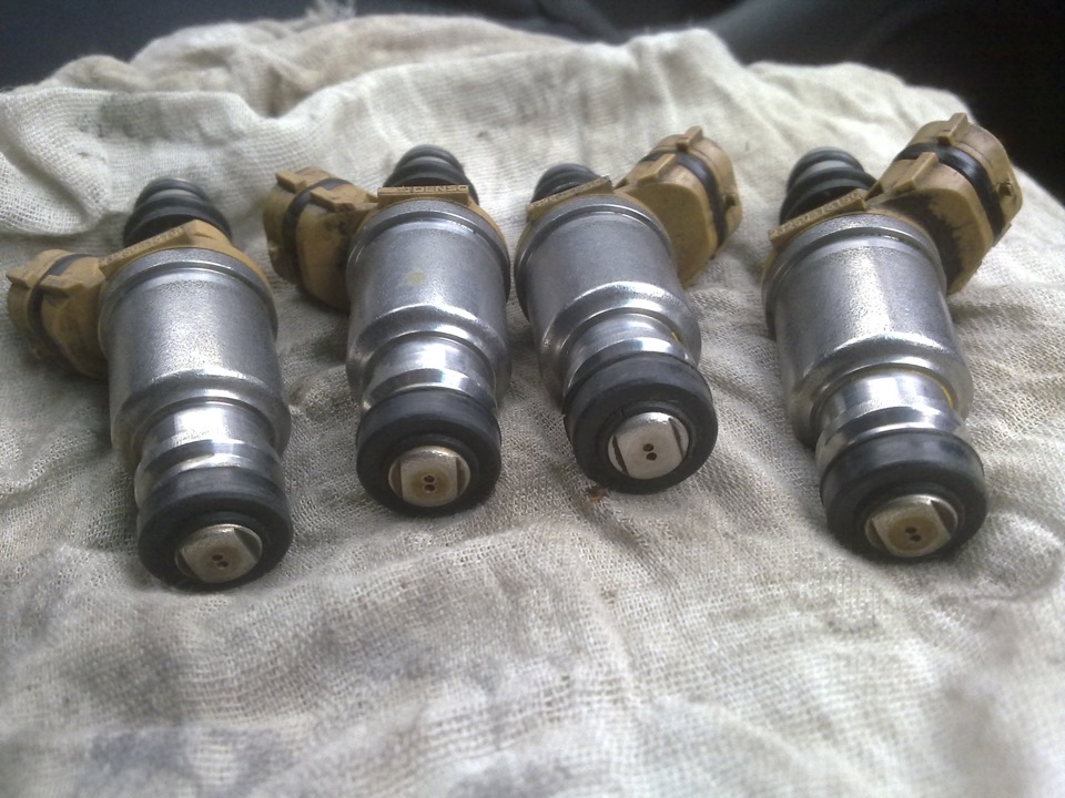 Промывка форсунок ультразвуком. — Toyota Corona (T190), 1,6 л, 1994 ...