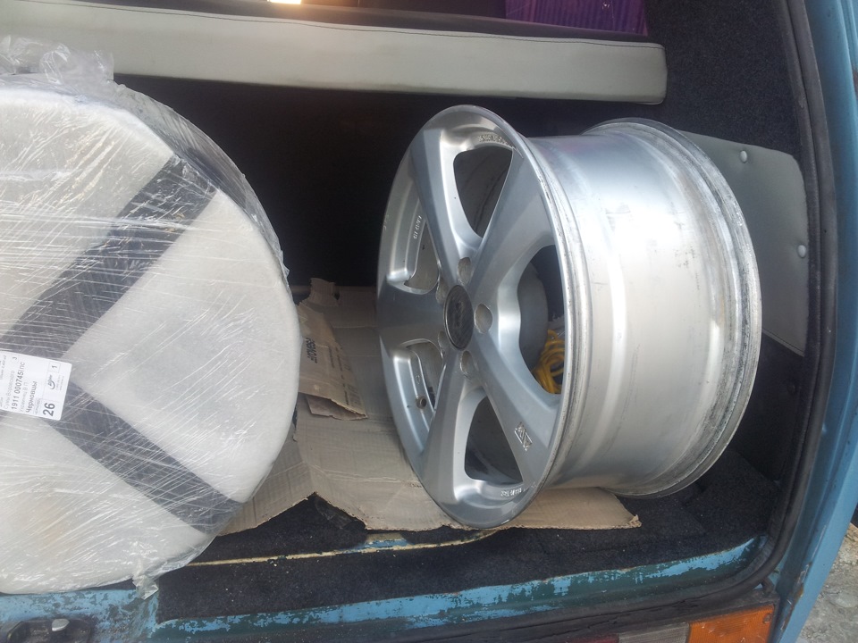 купил диски 8j 5×112 r17 et26 — Volkswagen Multivan (T3), 1,9 л, 1990 ...