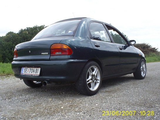 пока мазда зимует. - Mazda 121 III, 1,3 л, 1996 года наблюдение DRIVE2