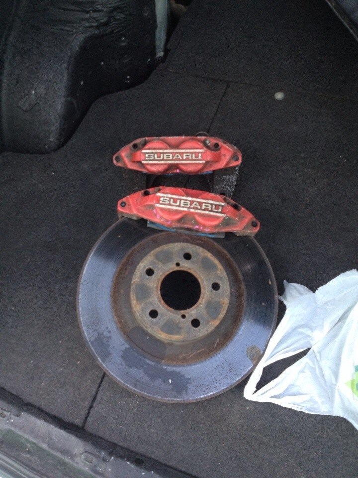 Много тормозов не бывает — Subaru Forester (SF), 2 л, 2001 года ...