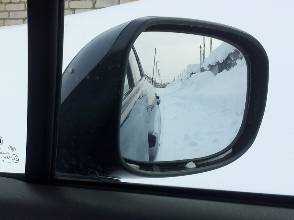 Правое зеркало. — Honda Civic 4D (9G)