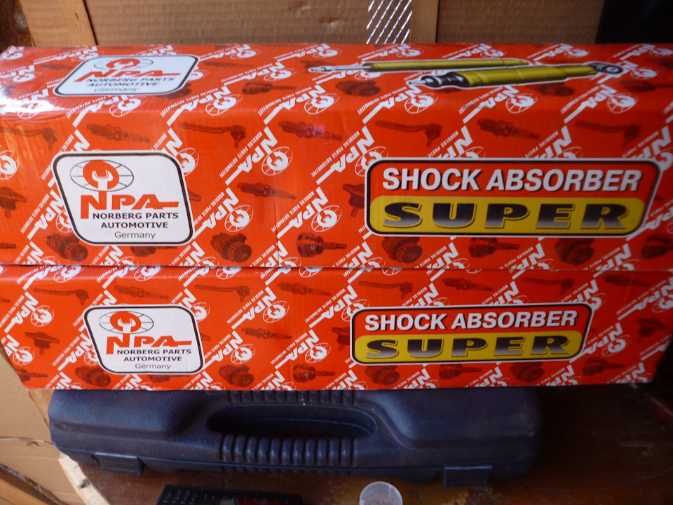 Покупка газо маслянных стоек и пружин!))) — Lada 21083, 1,5 л, 1996 ...