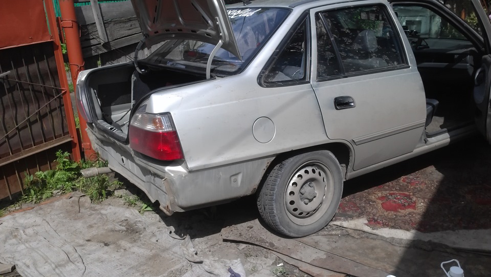 Daewoo nexia как снять бампер Покраска бамперов - Daewoo Nexia, 1,5 л, 2007 года кузовной ремонт DRIVE2