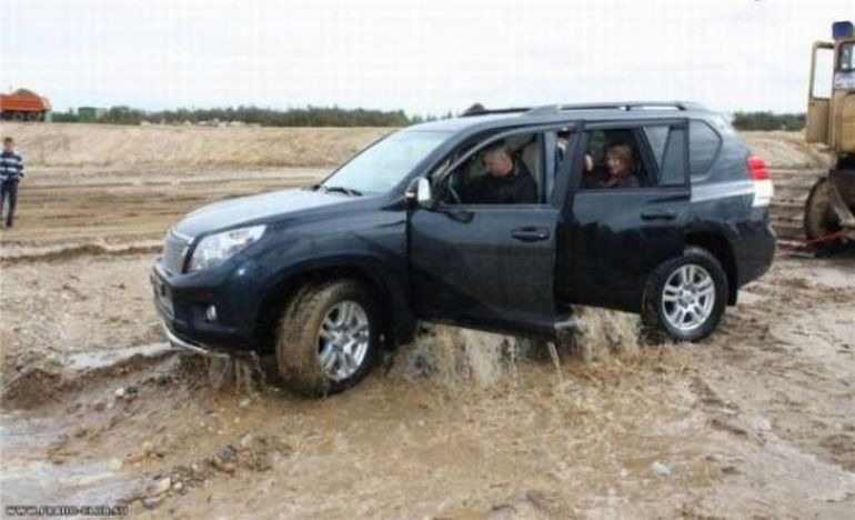 Land Cruiser Prado 170 в грязи