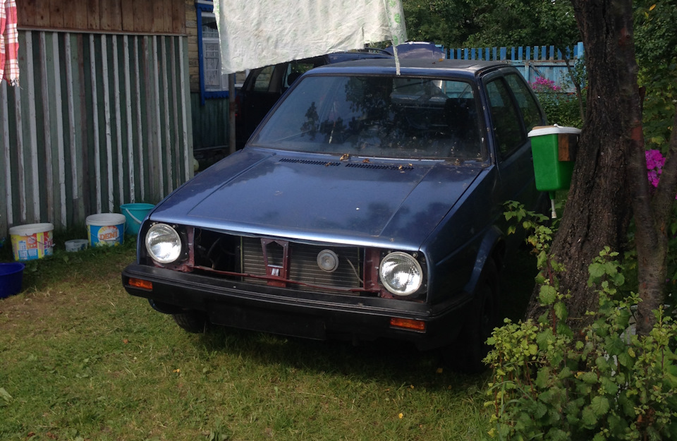 Запись №3. Сварка, выравнивание кузова. — Volkswagen Golf Mk2, 1,6 л ...