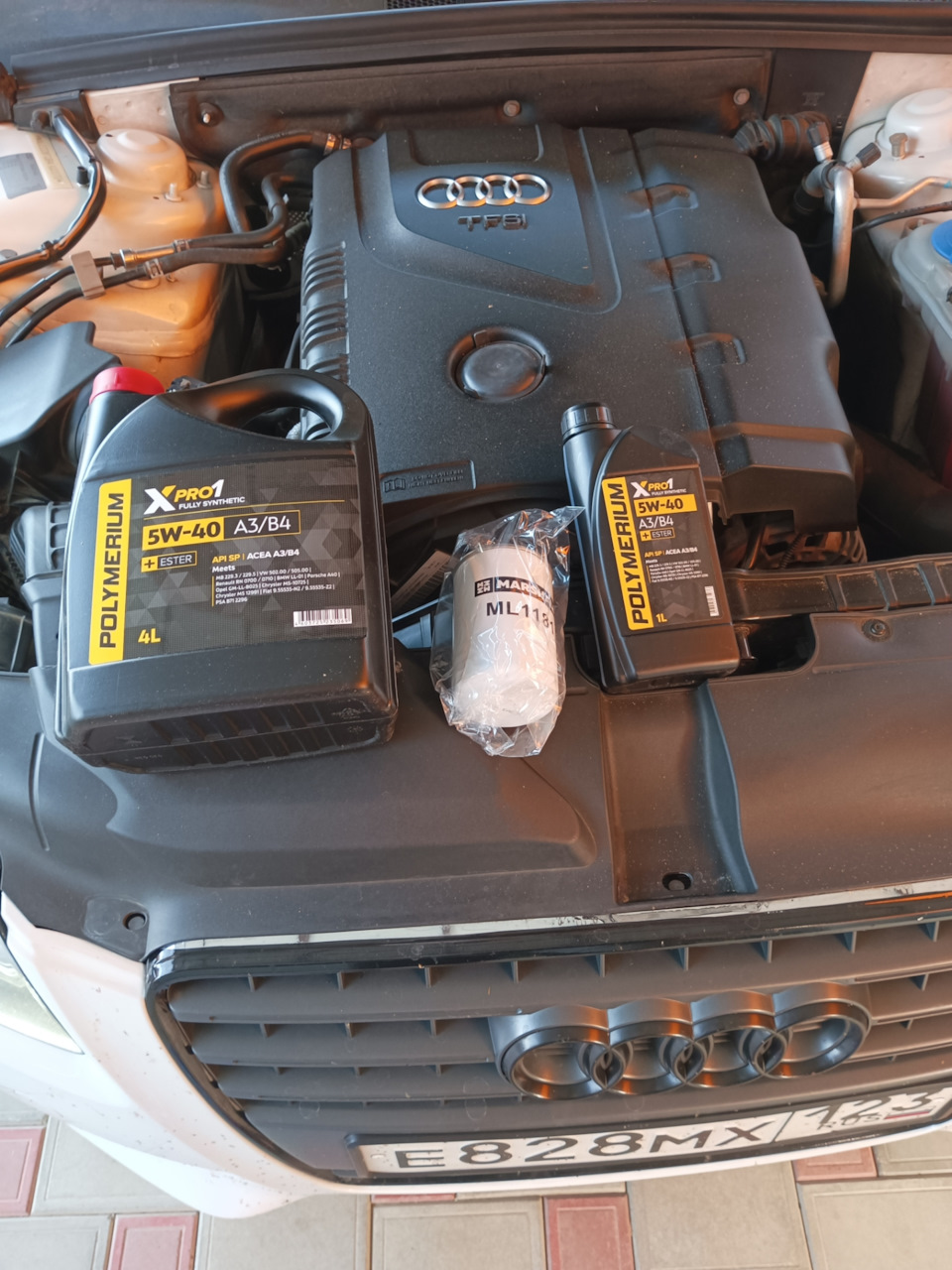 Photo from the logbook Audi A5 Sportback (1G)