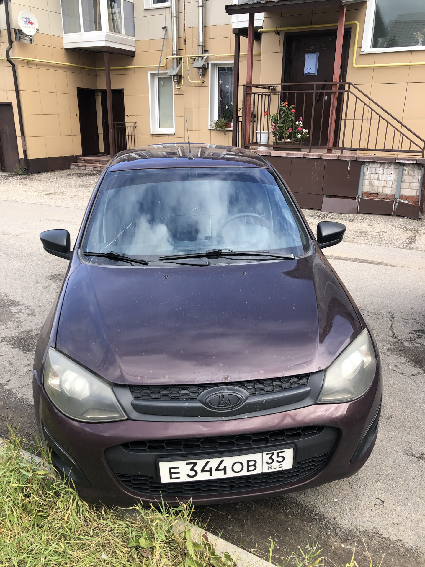 #9 Гранта зеркала🤙🏻 — Lada Калина Хэтчбек (2G), 1,6 л, 2014 года ...