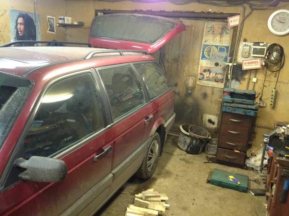 Замена ремня ГРМ — короткая запись — Volkswagen Passat Variant (B3), 1 ...