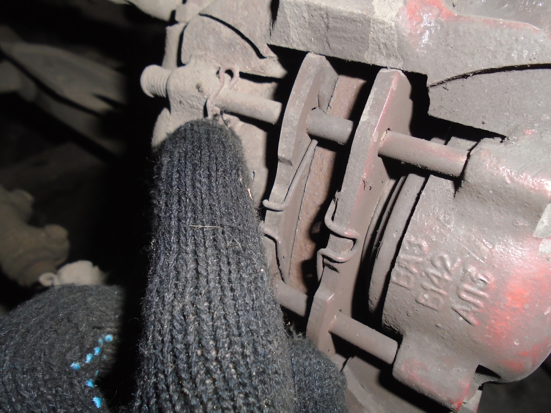 Замена передних колодок. Power Stop - Toyota Highlander (XU50), 3,5 л, 2014 года