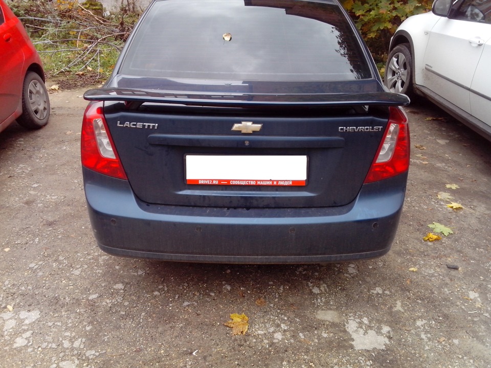 chevrolet lacetti drive2 спойлер chevrolet lacetti drive2 спойлер