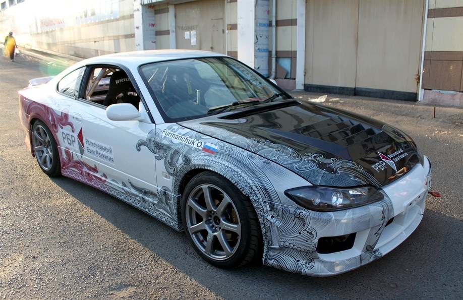 Nissan Silvia s15 винил дрифт