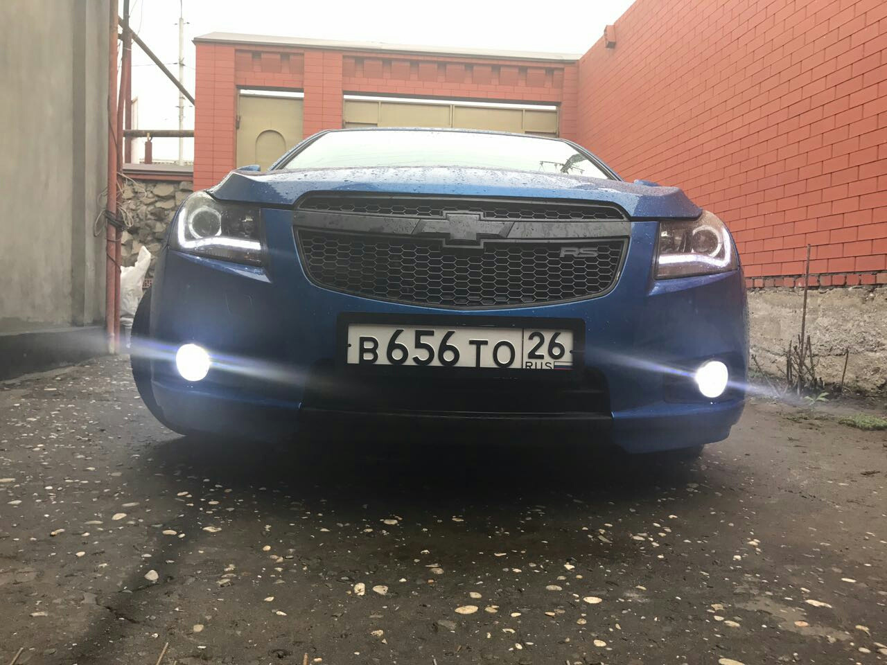 Chevrolet Cruze 2010 туманки