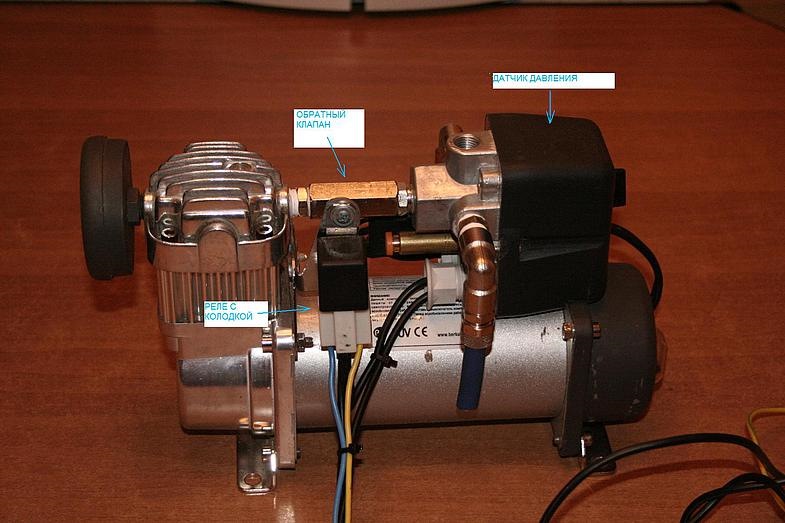 Как сделать воздушный компрессор своими руками