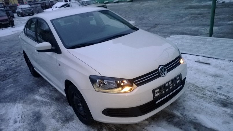 Габариты — Volkswagen Polo Sedan, 1,6 л, 2013 года | электроника | DRIVE2