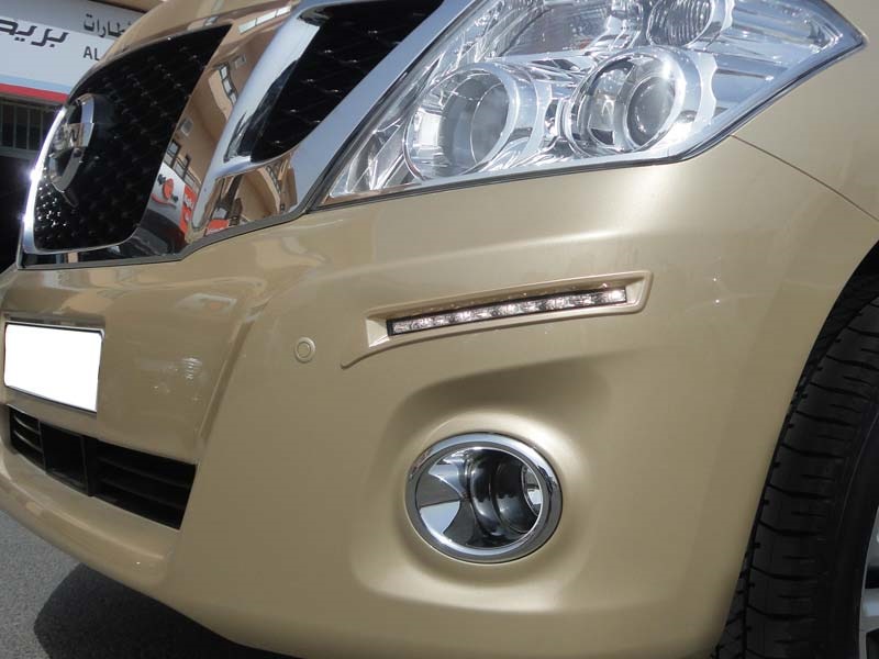 Как врезать ходовые огни в бампер? — Nissan Patrol (Y62), 5,6 л, 2011 ...