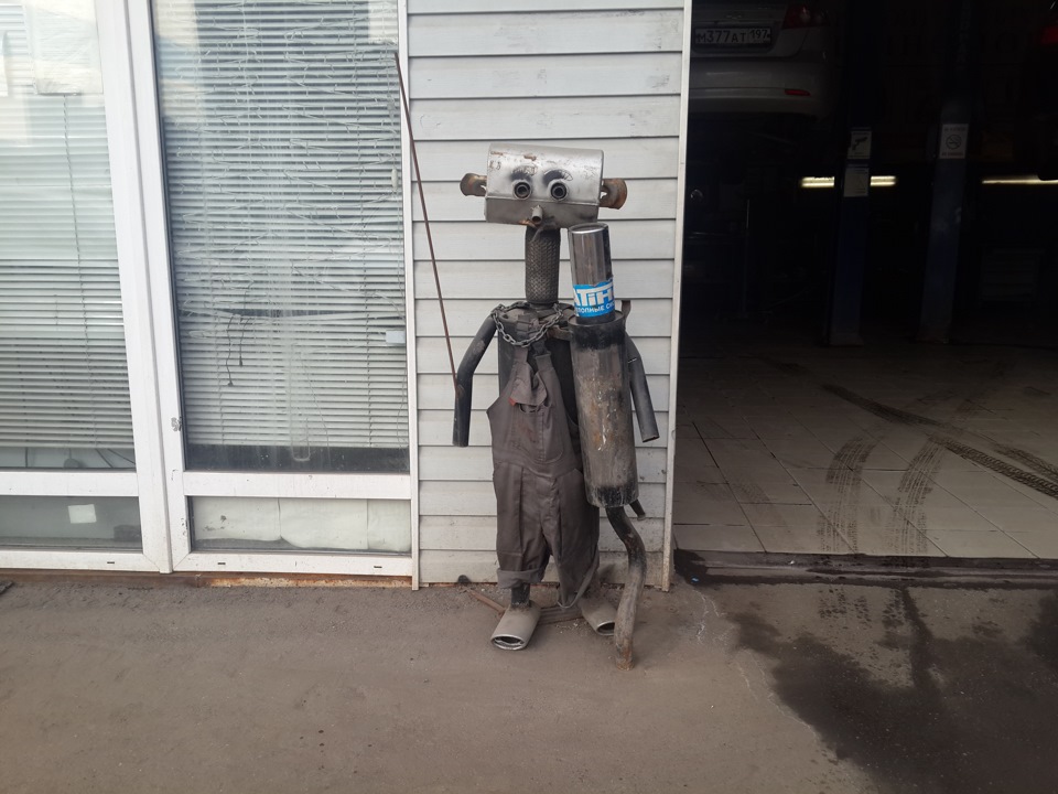 Замена гофры на глушителе — Chevrolet Lacetti 5D, 1,6 л, 2007 года ...