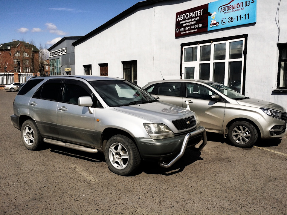 Фото в бортжурнале Toyota Harrier (1G)