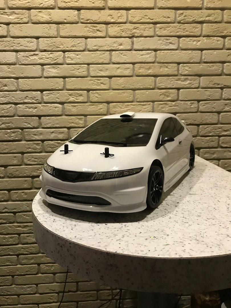 РУ-модель Honda Civic Type-R масштаб 1-10. Первый опыт. — Сообщество ...