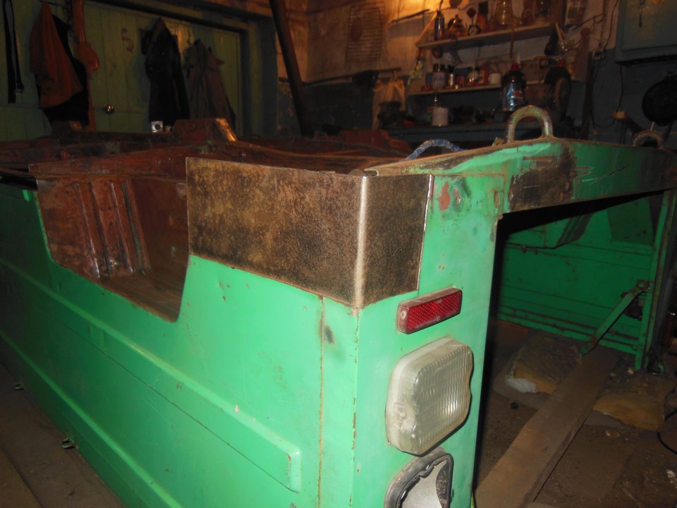 Ремонт кузова ч.2 (подгатовка к антикору и сварки) — ЛуАЗ 969, 1,5 л ...