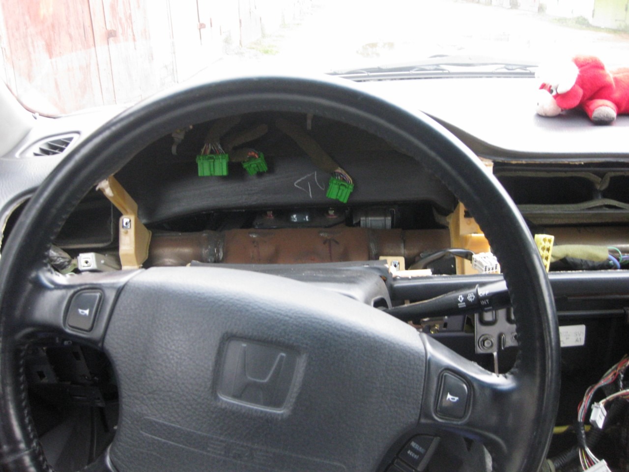 Разборка торпеды и приборки — Honda Accord Coupe (5G), 2,2 л, 1997 года ...