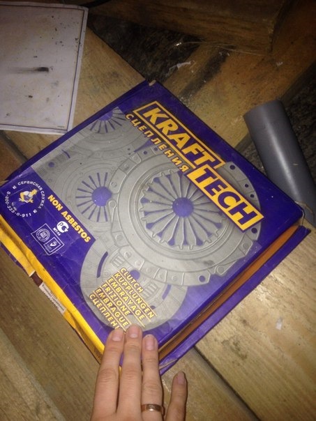 Замена сцепления — Lada Ока 11113, 1 л, 2002 года | визит на сервис ...