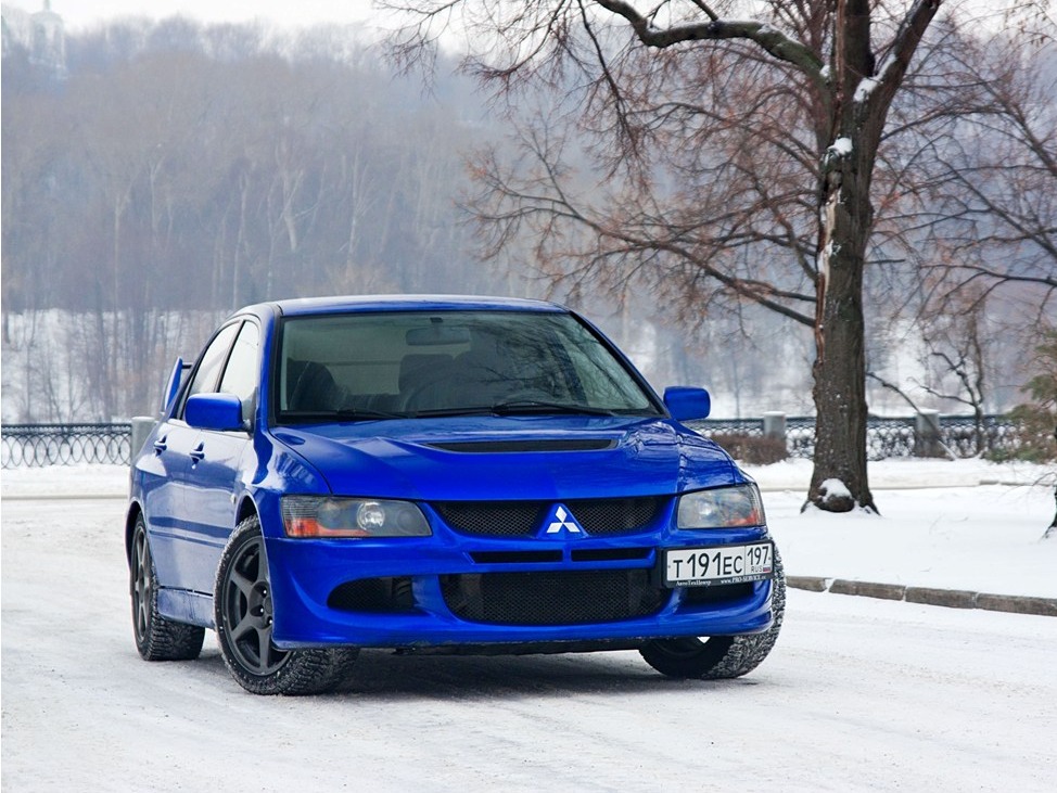 Mitsubishi Lancer Evolution 9 Winter