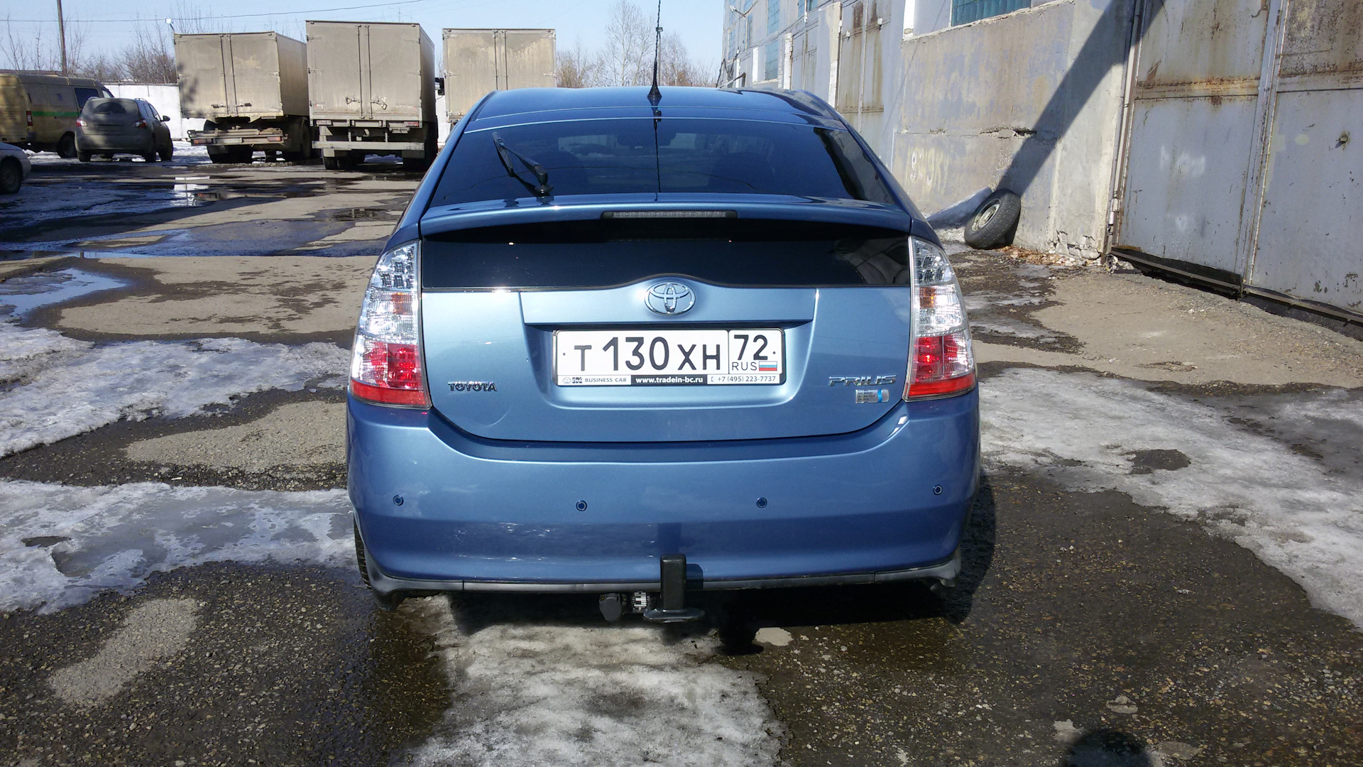 Toyota Prius (20) 1.5 гибридный 2008 | Голубая Ракетница на DRIVE2