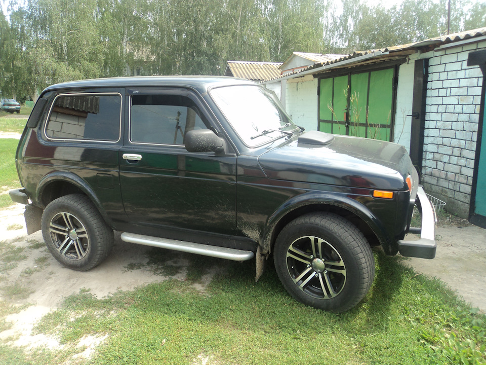 новые тапки — Lada 4x4 3D, 1,7 л, 2014 года | колёсные диски | DRIVE2