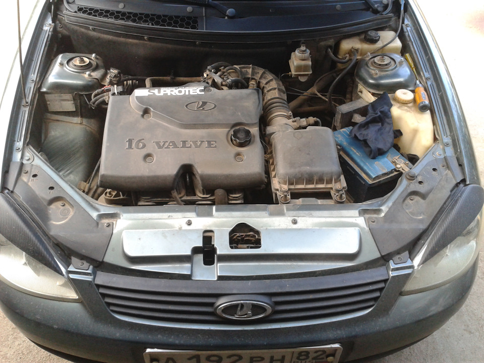 Уплотнительные резинки дверей, капота. — Lada Приора седан, 1,6 л, 2007 ...