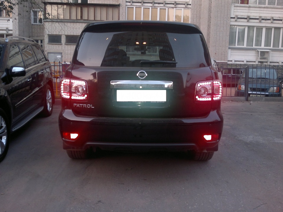 фары nissan patrol y62