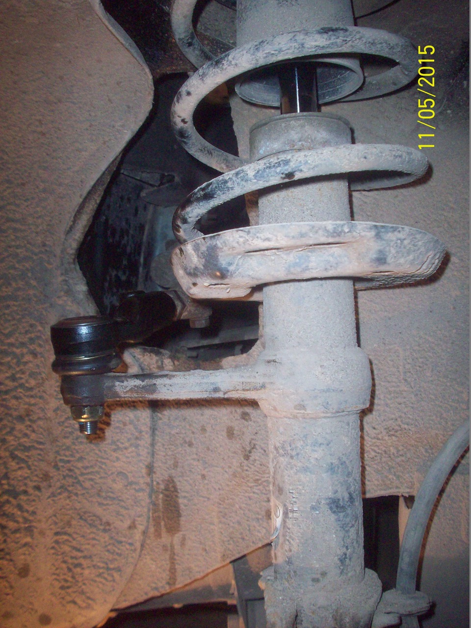 И снова тормоза + рулевые наконечники. — Lada Приора седан, 1,6 л, 2008 ...