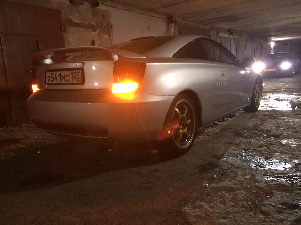 Японский воск (эффект жидкого стекла). — Toyota Celica (230), 1,8 л ...