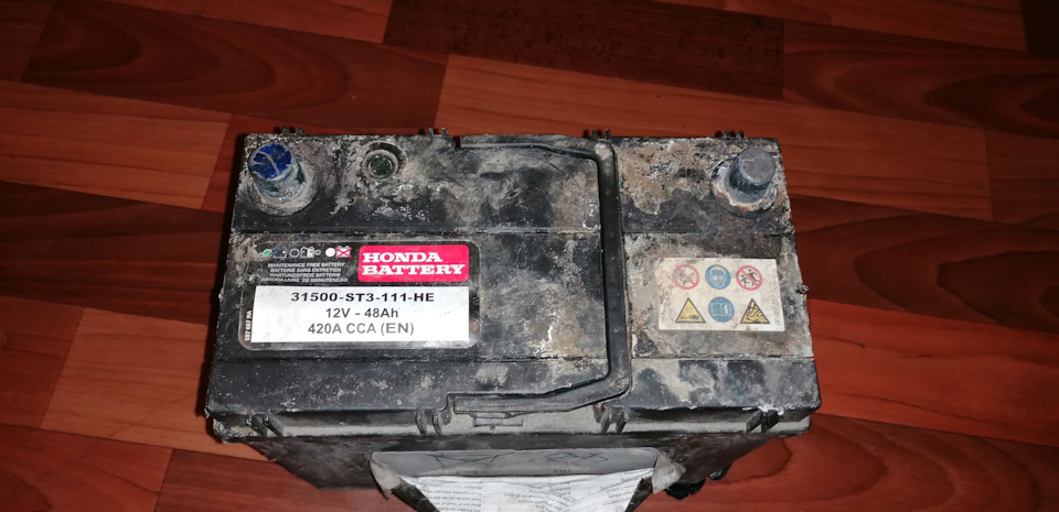 31500ST3111HE Аккумулятор 48Ah Honda | Запчасти на DRIVE2