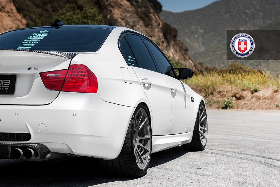 BMW m3 e90 White