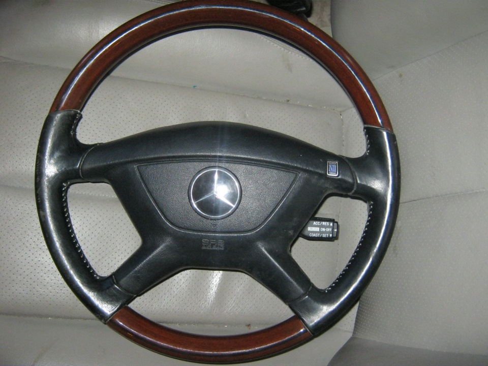 хочу поставить руль на 190 мерс — Mercedes-Benz S-Class (W140), 4,2 л ...
