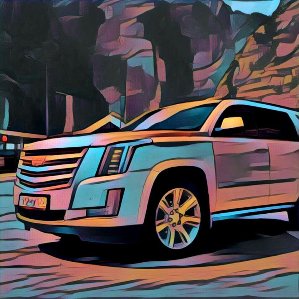 Cadillac Escalade 2021 арты