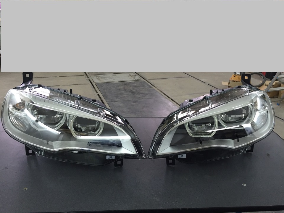 LED фары приехали — BMW X6 (E71/E72), 3,5 л, 2009 года | стайлинг | DRIVE2