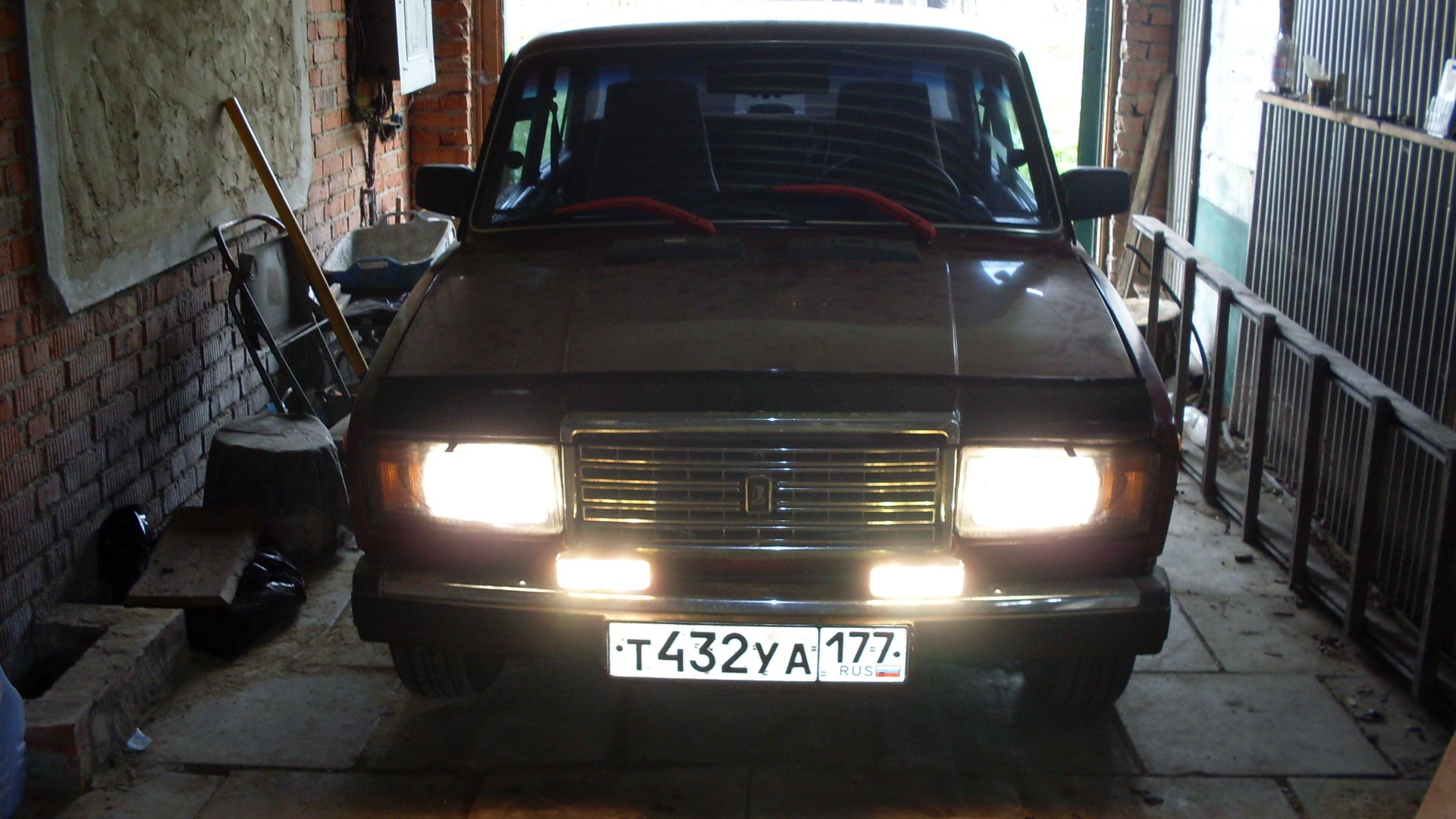 Lada 21074 1.6 бензиновый 2003 | Темная Вишня на DRIVE2