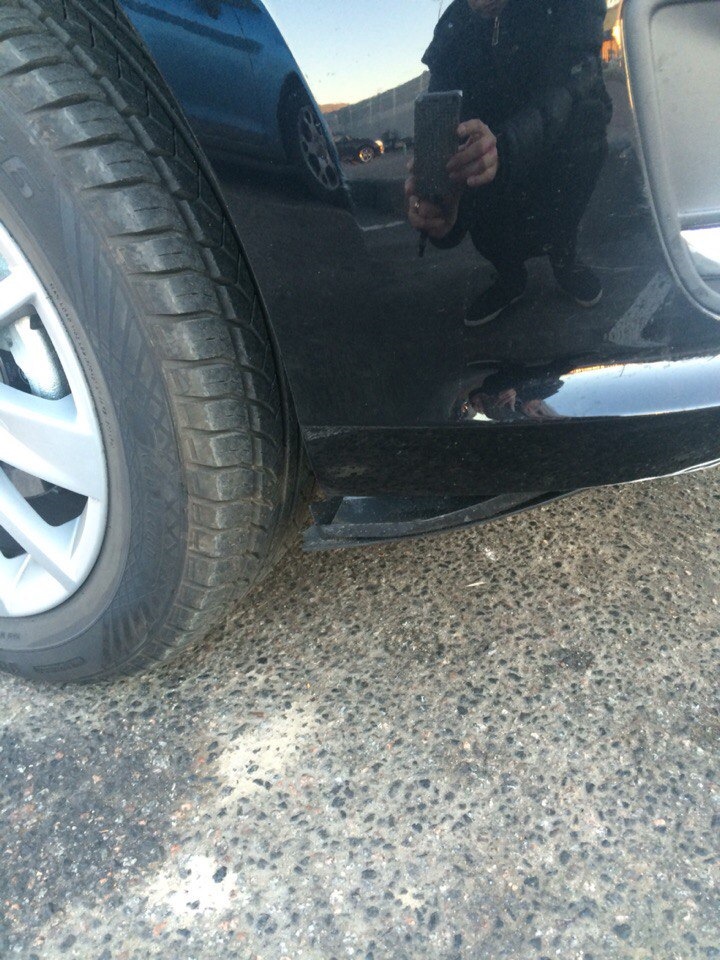 Переобувка и запаркованный бампер ! — Volkswagen Polo Sedan, 1,6 л ...