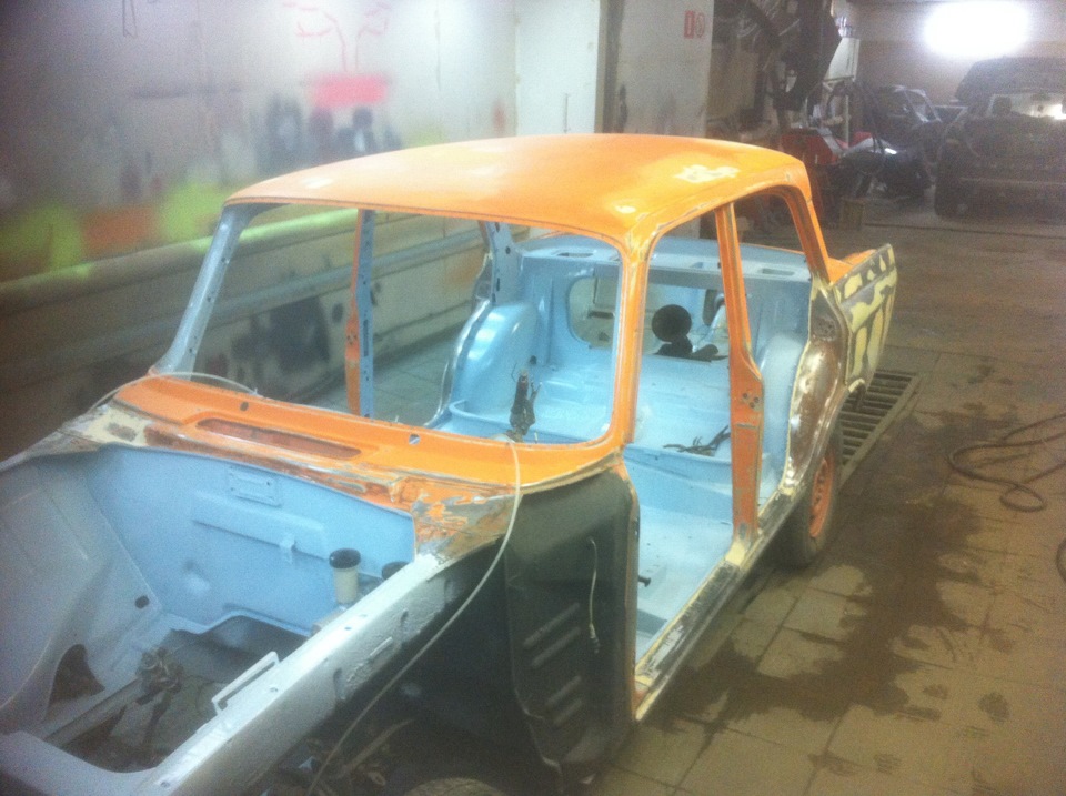 Покраска часть 4. Подготовка кузова, грунт. — ИЖ Москвич 412, 1,5 л ...