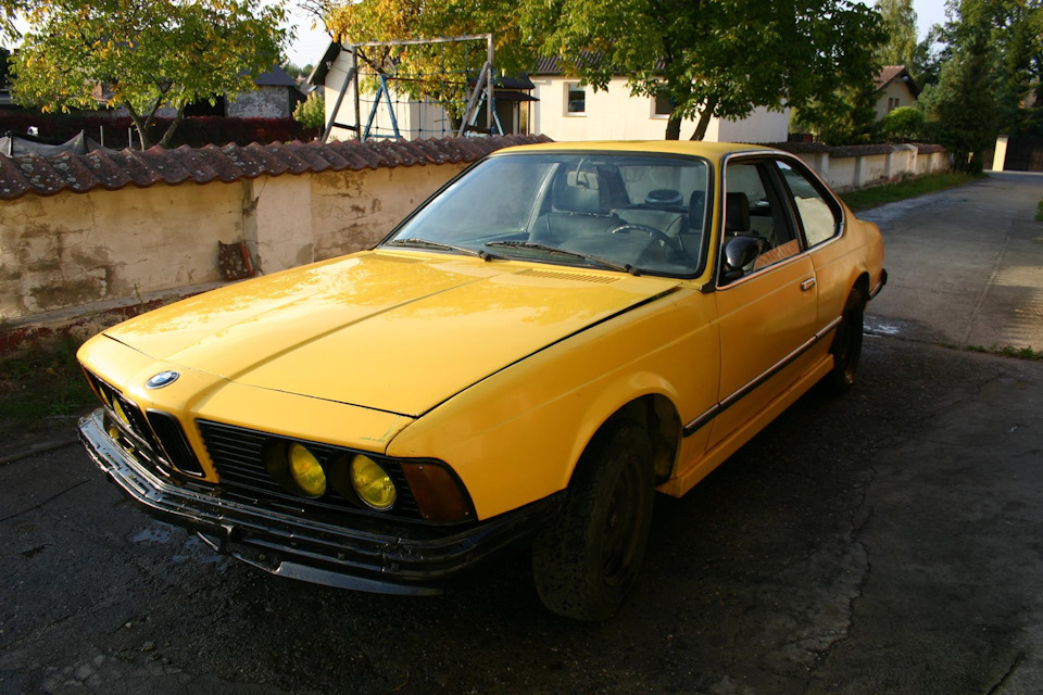 Пару слов о жёлтых е24 — BMW 6 series (E24), 3 л, 1978 года | стайлинг ...