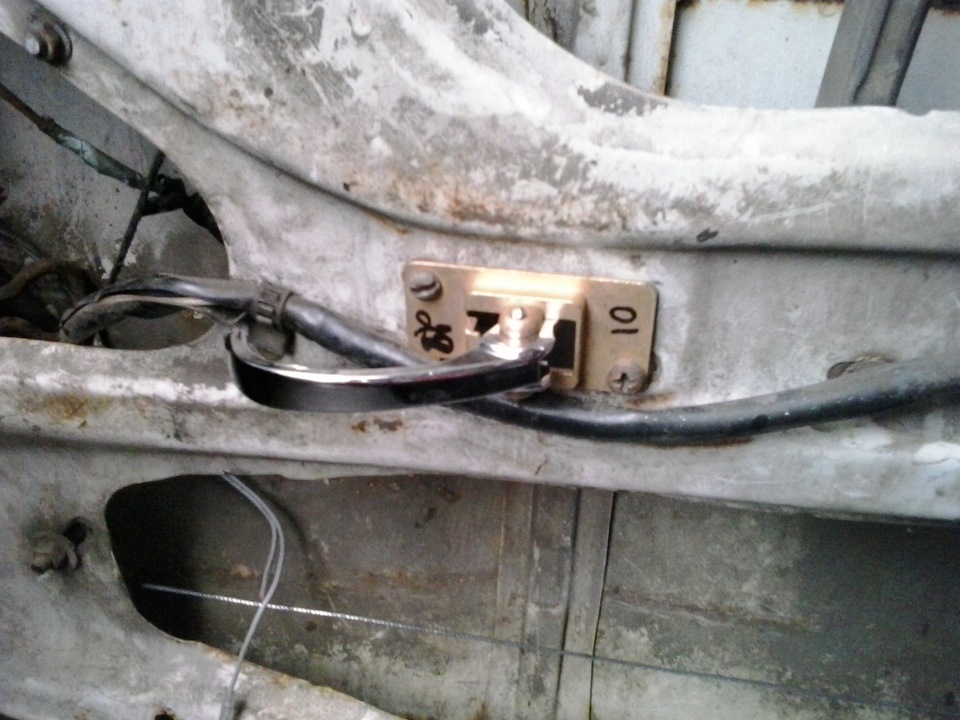 Ручка открывания дверей — Lada 21061, 1,3 л, 1976 года | своими руками ...